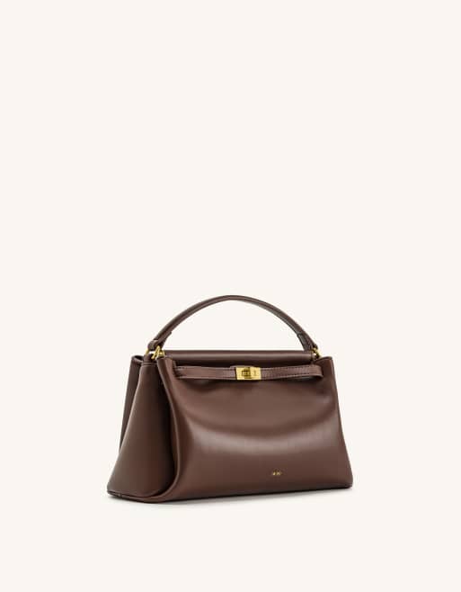 JW PEI borsa a mano Carmen in marrone rossiccio, 2 di 4