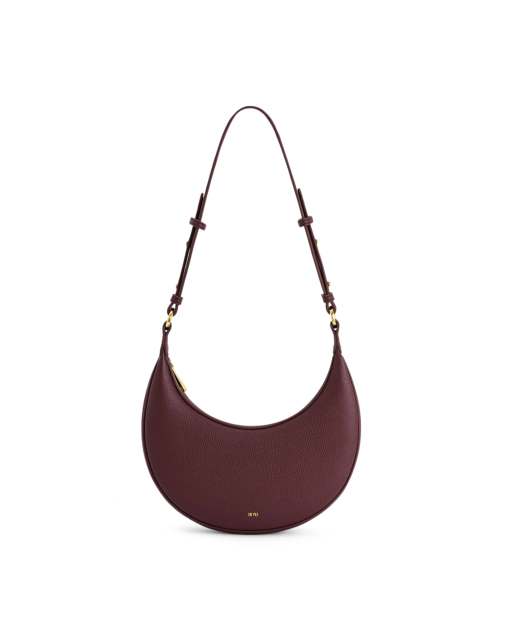JW PEI - Carly - Bordeauxrød saddeltaske med crossbody-strop, 5 af 5