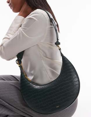 JW PEI - Carly - Sac bandoulière style sacoche - Vert foncé