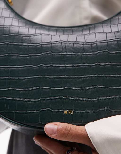 JW PEI – Carly – Saddle Bag zum Umhängen in Dunkelgrün , 3 von 4
