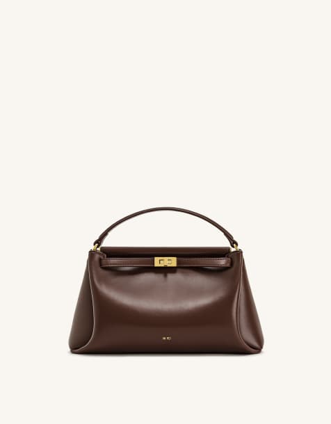 JW PEI Carmen top handle bag in reddish brown - view 1