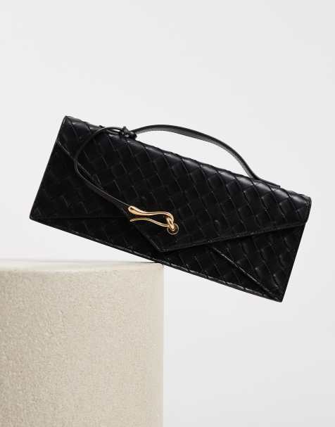 JW PEI Celeste pochette intrecciata nera - view 1