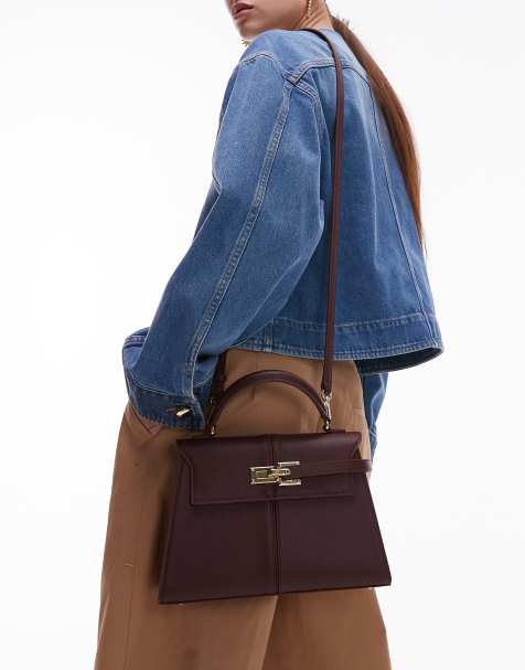 JW PEI – Elise – Große Henkeltasche in Burgunderrot - view 1