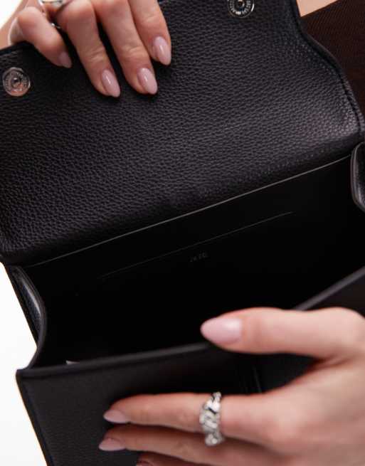 JW PEI Elise large top handle bag in black | ASOS