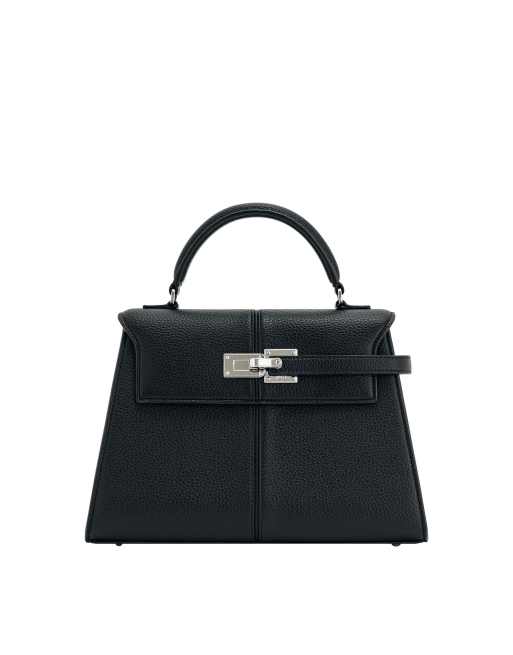 JW PEI Elise large top handle bag in black