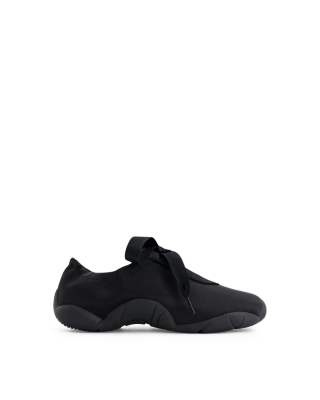 Jw Pei Flavia Ballerina Trainers In Black