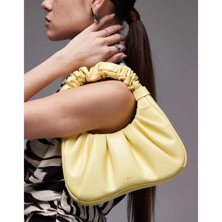 バッグ・カバンその他 JW PEI Light yellow Gabbi handbag JW PEI Gabbi ruched handbag in butter yellow | ASOS