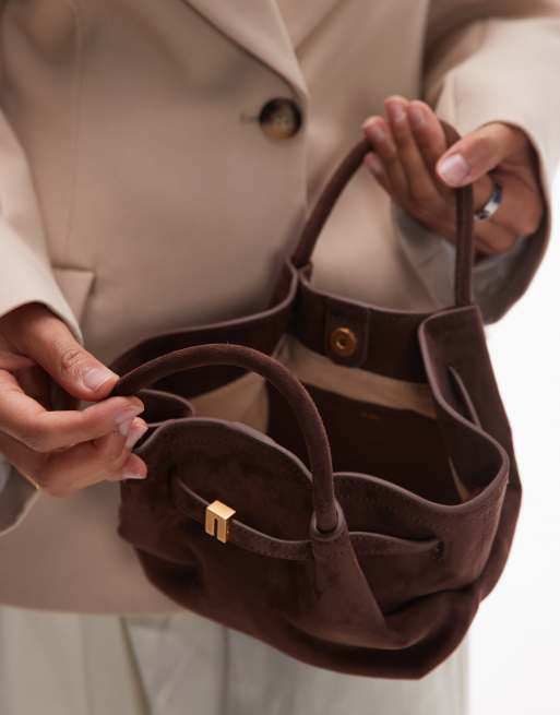JW PEI – Hana – Brązowa mała torba typu tote , 3 z 4