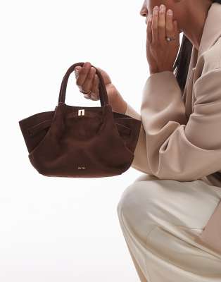 JW PEI - Hana - Kleine Tragetasche in Mokkabraun-Brown