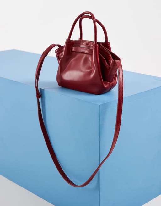 JW PEI Hana mini cabas en rouge lie-de-vin, 4 de 4