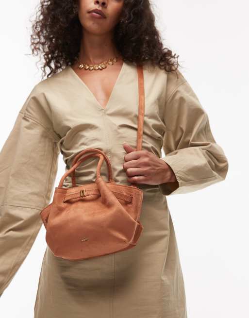 Túi Tote Nữ JW Pei Hana Mini Tote Bag Latte Color Màu Nâu Nhạt | Vua Hàng Hiệu