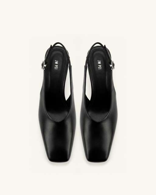 JW PEI Hannah Slingback-Pumps in Schwarz, 3 von 3