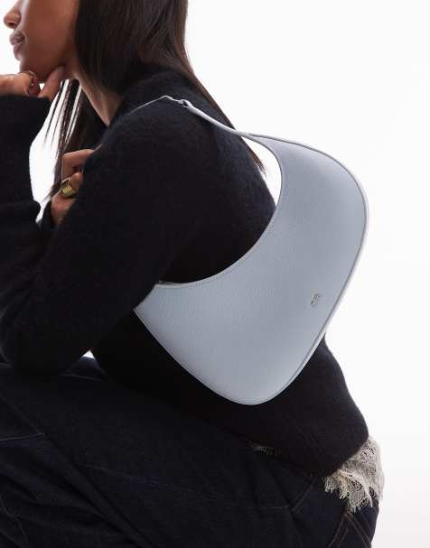 JW PEI Harlee asymmetric shoulder bag in ice blue - view 1