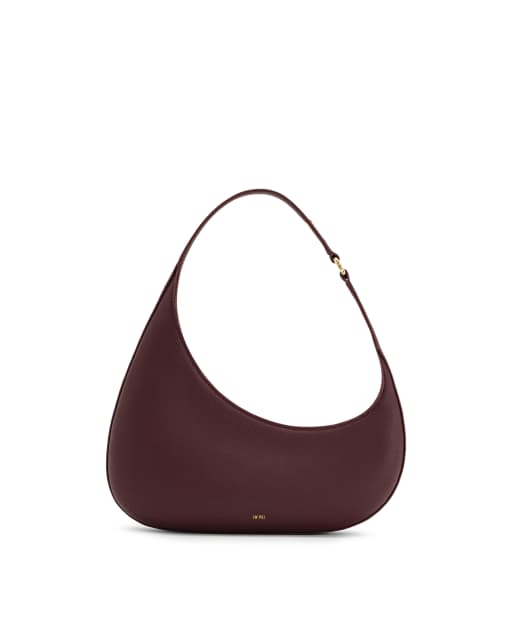 JW PEI – Harlee – Asymmetrische Schultertasche in Burgunderrot, 5 von 5