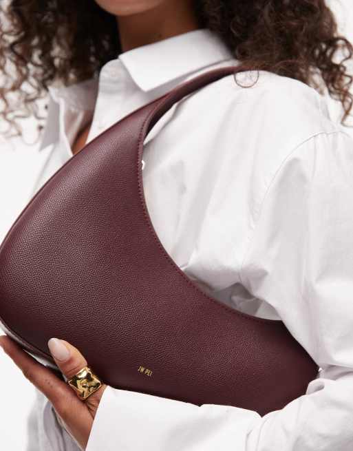 JW PEI - Harlee - Sac porté épaule asymétrique - Bordeaux, 2 de 5