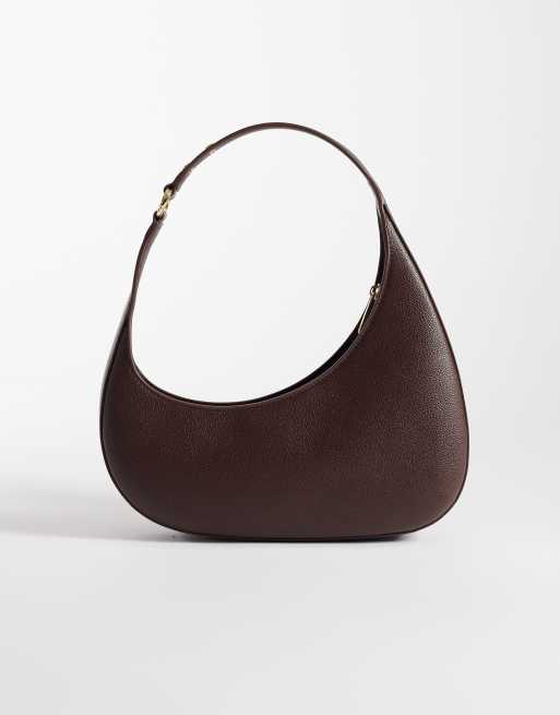 JW PEI Harlee shoulder bag in dark brown, 4 of 4