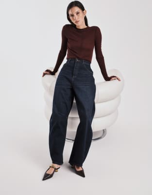 Jw Pei Helena Mules With Gold Metal Detail In Brown