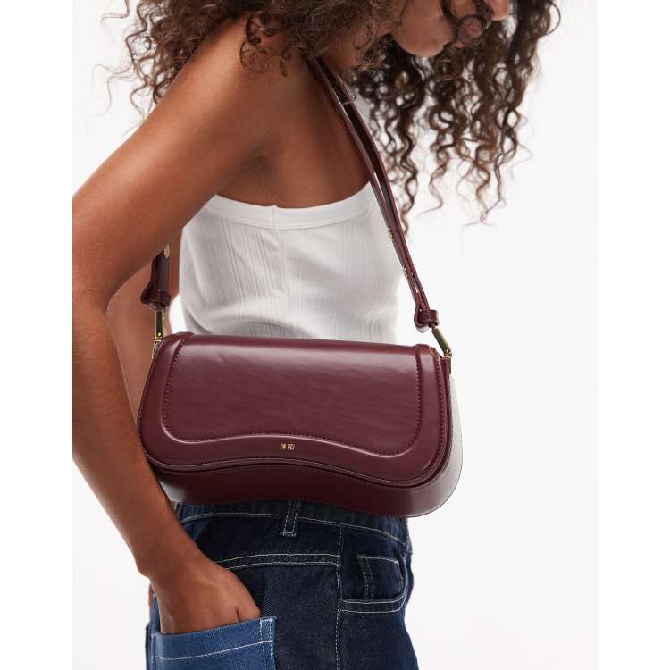 JW PEI Joy shoulder bag in burgundy | ASOS