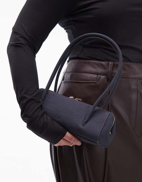 JW PEI Nova mini bag in blue denim - view 1