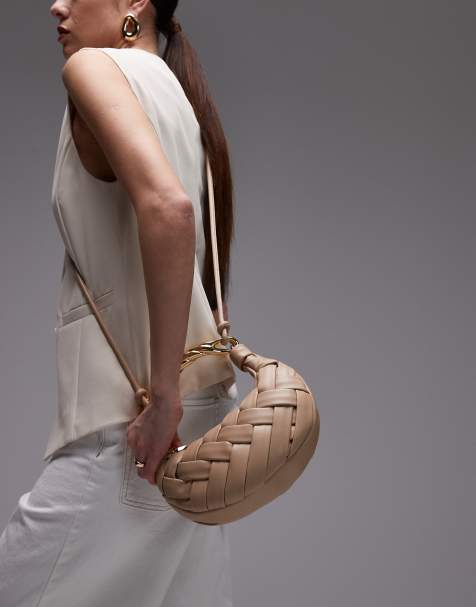 JW PEI - Orla - Sac effet tressé avec poignée supérieure - Blanc cassé - view 1