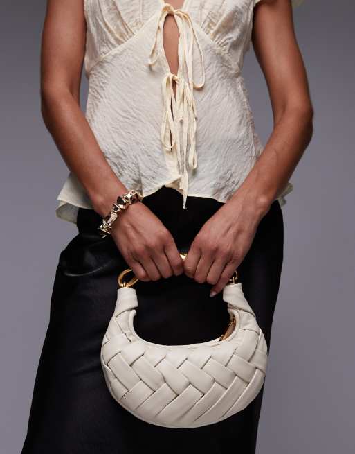 JW PEI - Orla - Sac effet tressé avec poignée supérieure - Blanc, 2 de 4