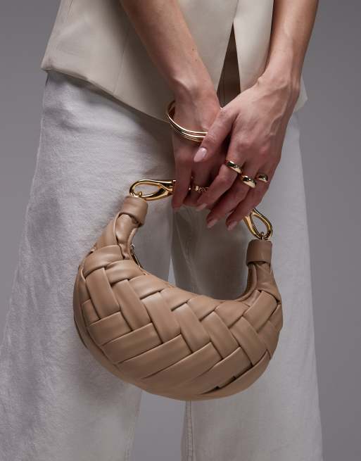 JW PEI Orla  weave top handle bag in off white, 4 of 5
