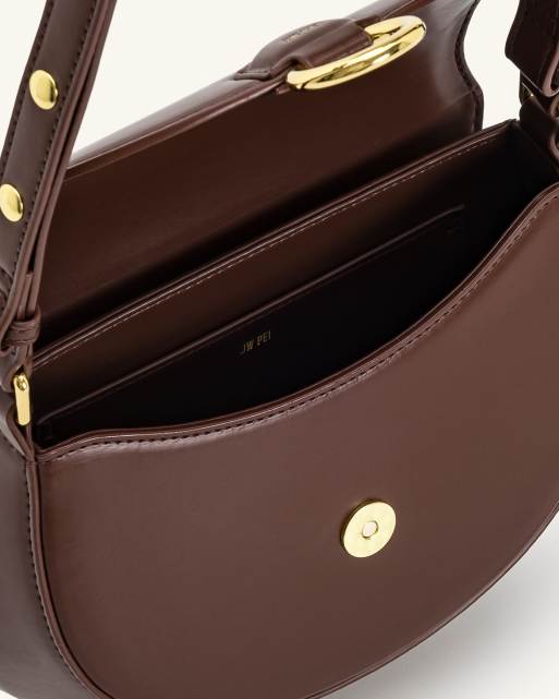 JW PEI sac selle bandoulière Diana marron, 3 de 4