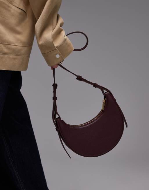 JW PEI Sharon crossbody bag in burgundy, 4 of 5