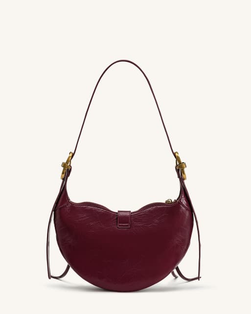 JW PEI Tessa shoulder bag in burgundy, 4 of 4