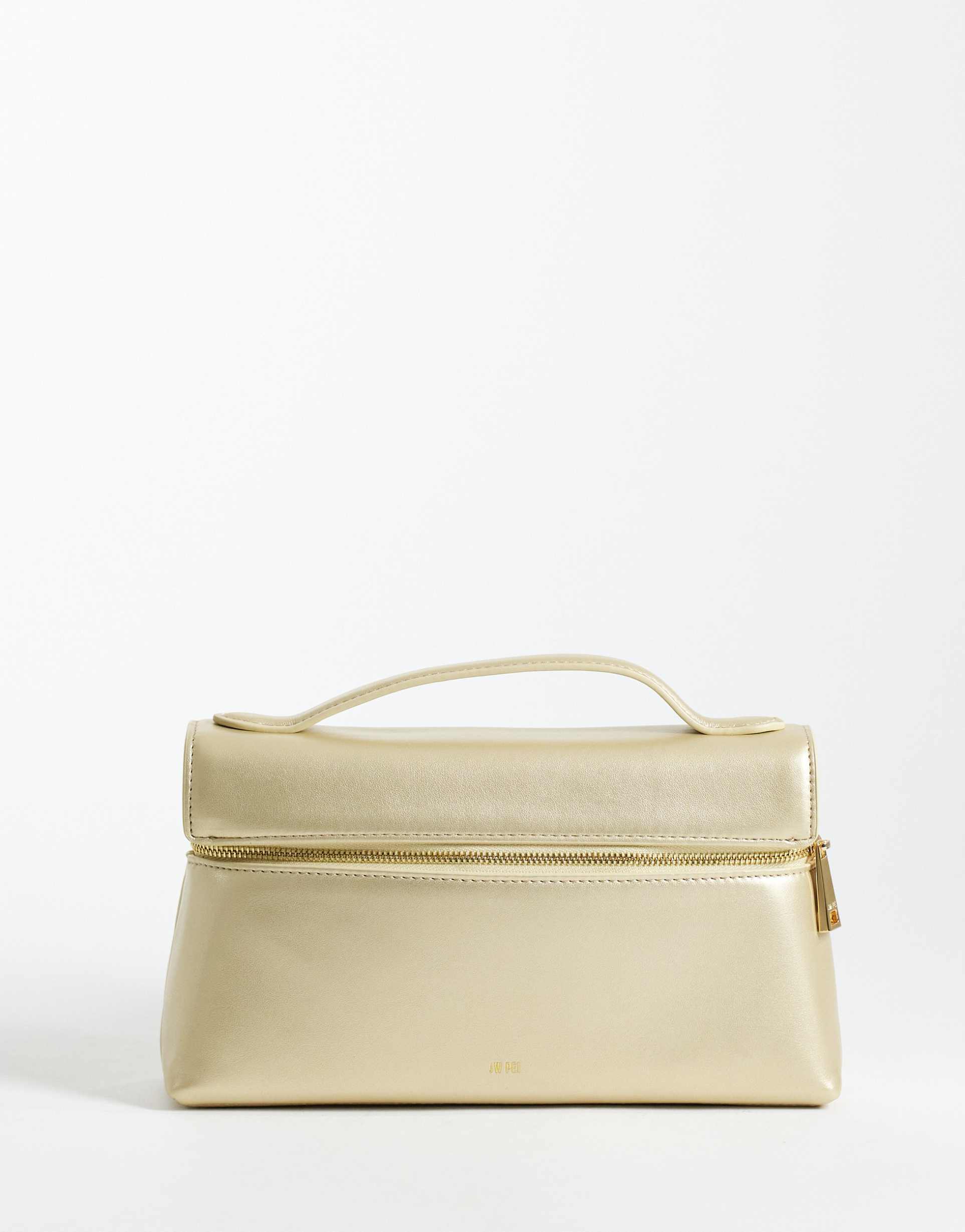 jw pei thea top handle bag in pale gold