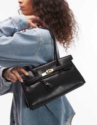 JW PEI - Yara - Schultertasche in Schwarz