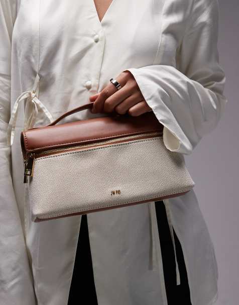 JW Thea top handle bag in canvas - view 1