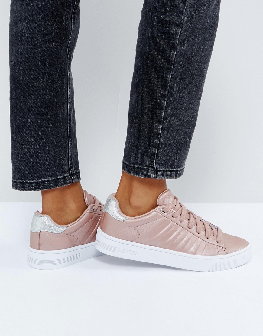 K-swiss - Court Frasco - Sneakers in roze-Wit
