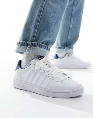 K-Swiss Lozan II trainers in white and blue