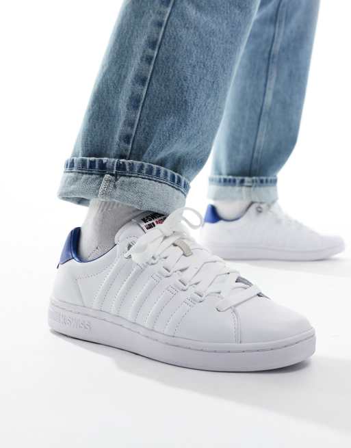 K Swiss Lozan II trainers in white and blue