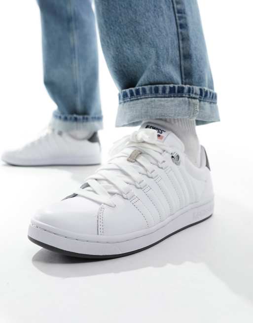 K swiss cheap white shoes