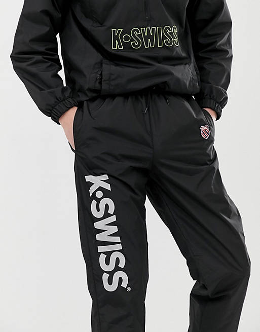 minimum Halloween verrassing K-Swiss - Redondo - Joggingbroek met logo in zwart | ASOS