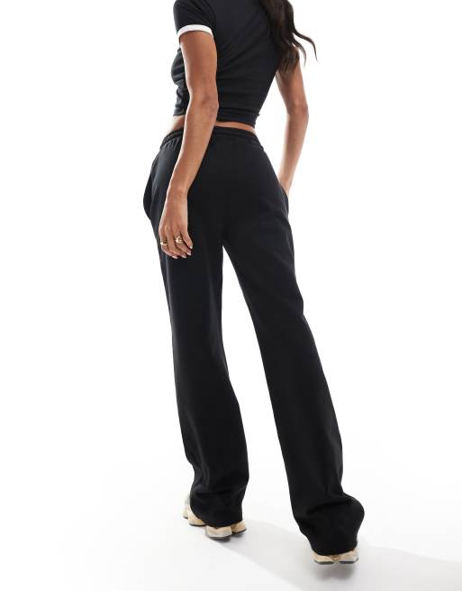 Kaiia bubble logo wide leg trackies in black (part of a set), 2 of 5