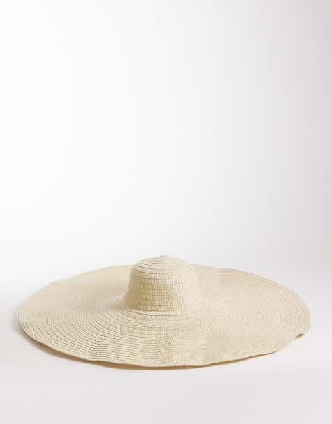Kaiia - Chapeau oversize à bord large - Beige - view 1