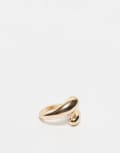 [Kaiia] Kaiia chunky wrap ring in gold One Size GOLD