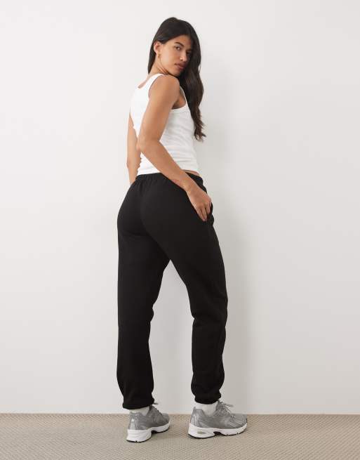 Kaiia cotton blend cuffed trackies in black (part of a set)  , 5 of 5