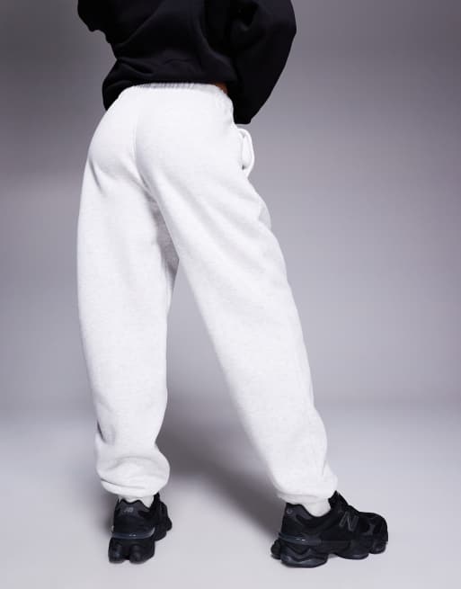 Kaiia cotton blend Petite embroidered logo cuffed joggers in light