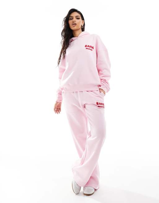 VS PINK PINK BUBBLE double logo hotsell sweatpants size xl