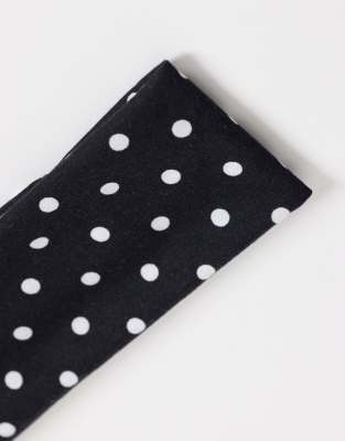 Kaiia Exclusive 2 Pack Polka Dot Headbands In Multi