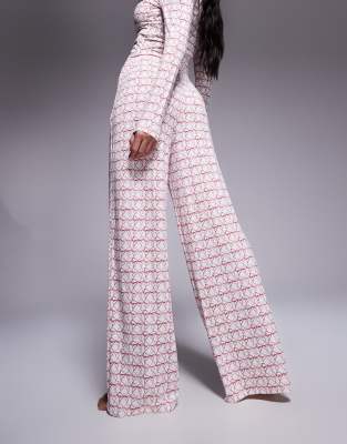 Kaiia Exclusive Pajama Bottoms In Multi