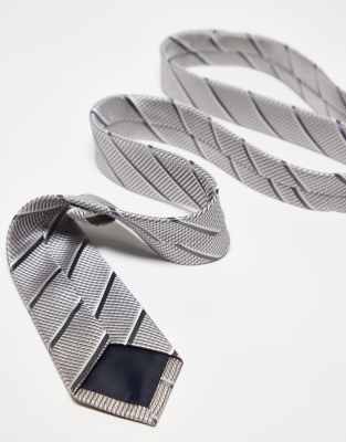 Kaiia Exclusive Striped Necktie In Multi