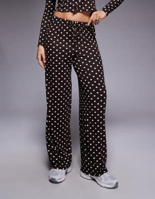 Kaiia Exclusive Super Soft Jersey Drawstring Pants In Multi