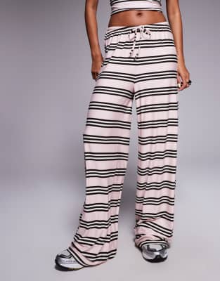 Kaiia Exclusive Super Soft Jersey Drawstring Pants In Multi