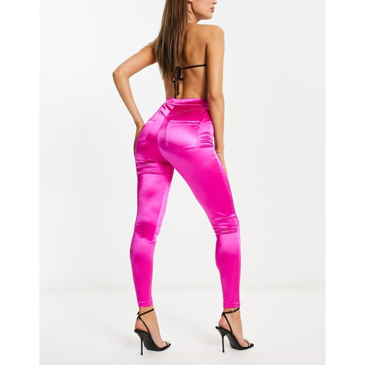 Vinyl on sale leggings pink