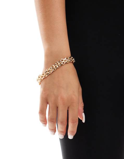 Kaiia – Klobiger Armreif in Gold - view 1